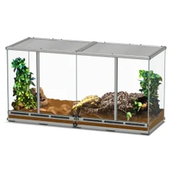 TERRATLANTIS - Terrarium Gris L.118xP.45xH.60cm