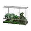 TERRATLANTIS - Terrarium Gris L.132xP.45xH.90cm