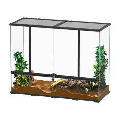 TERRATLANTIS - Terrarium Noir L.118xP.45xH.90cm