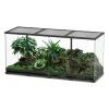 TERRATLANTIS - Terrarium Noir L.132xP.45xH.60cm