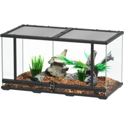 TERRATLANTIS - Terrarium Smart Line Noir L.88xP.45xH.45cm