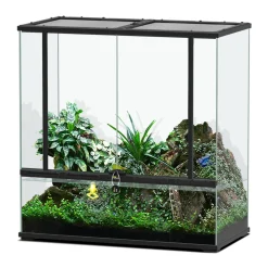TERRATLANTIS - Terrarium Smart Line Noir L.88xP.45xH.90cm
