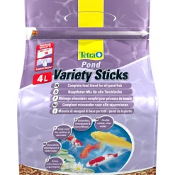 TETRA - Alimentation pour carpes Koïs, mélanotes tetrapond variety : sticks 4L