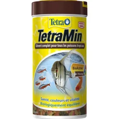 TETRA - Nourriture en flocons pour poissons tropicaux TetraMin : 250 ML