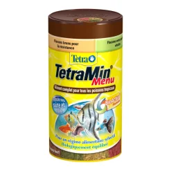 TETRA - Nourriture pour poissons tropicaux TetraMin Menu : 250 ML