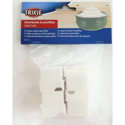 TRIXIE - 4 filtres de rechange au charbon actif pour fontaine a chat : 24450