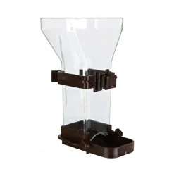 TRIXIE - Distributeur de nourriture, plastique 150 ml 12 cm, oiseaux. Couleur aléato