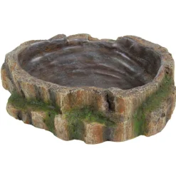 TRIXIE - Ecuelle pour eau et nourriture des reptiles. 18 x 4.5 x 17 cm - vivarium t