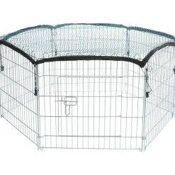 TRIXIE - Enclos extérieur avec filet pour animaux 63x60 cm argenté 6253