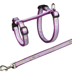 TRIXIE - Harnais xxl avec laisse pour grand chat 34-57 cm/13 mm couleur aléatoire