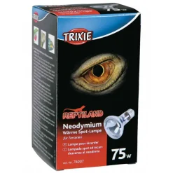TRIXIE - Lampe spot neodymium à chaleur 75 w pour reptile.