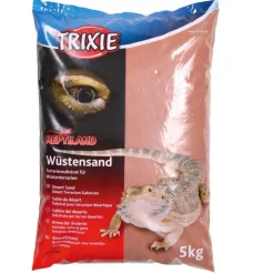 TRIXIE - Sable du désert, substrat d'origine africaine sachet de 5 kg reptiles.