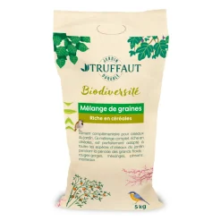 TRUFFAUT BIODIVERSITÉ - Mélange de graines pour oiseaux du jardin - 5 kg
