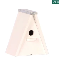 TRUFFAUT BIODIVERSITÉ - Nichoir tente en pin blanc pour mésanges - L.18.5 x l.14 x H.23 cm