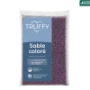TRUFFY - Sable coloré pour aquarium d'eau douce Truffy violet 5Kg