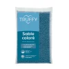 TRUFFY - Sable coloré pour aquarium d'eau douce Truffy bleu 5Kg