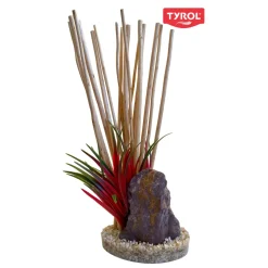 TYROL - Décor aquarium Tyrol haie plante corail