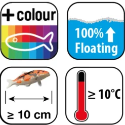 UBBINK - Nourriture pour poissons heiko koi colour menu 3 mm 3 l
