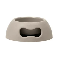 UNITED PETS - Mangeoire pour chiens pappy 1,1 l gris polypropylène 24.5 cm