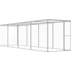VIDAXL - Cage pour chat 6x1,5x1,5 m acier galvanisé