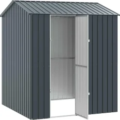 VIDAXL - Cage pour oiseaux anthracite 215 x 210 x 247 cm acier galvanisé