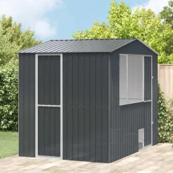 VIDAXL - Cage pour oiseaux anthracite 215 x 310 x 247 cm acier galvanisé