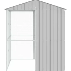 VIDAXL - Cage pour oiseaux gris 215 x 210 x 247 cm acier galvanisé