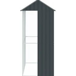 VIDAXL - Cage pour oiseaux anthracite 215 x 110 x 247 cm acier galvanisé