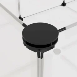 VIDAXL - Cage pour petits animaux transparent 144x74x46,5 cm pp et acier