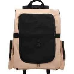 VIDAXL - Chariot polyvalent pliable pour animaux de compagnie beige