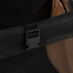 VIDAXL - Chariot polyvalent pliable pour animaux de compagnie beige