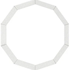 VIDAXL - Enclos d'animaux en liberté 10 panneaux 54x80 cm fer galvanisé