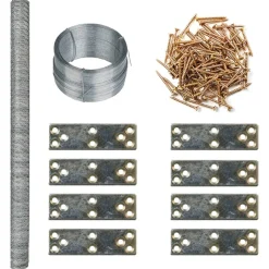 VIDAXL - Extension de poulailler 268x100x190 cm métal