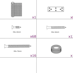 VIDAXL - Extension de poulailler 268x100x190 cm métal