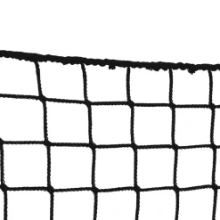 VIDAXL - Filets à foin 2 pcs rectangulaire noir 200x120 cm pp