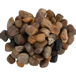 VIDAXL - Galets polis 10 kg multicolores 2-5 cm