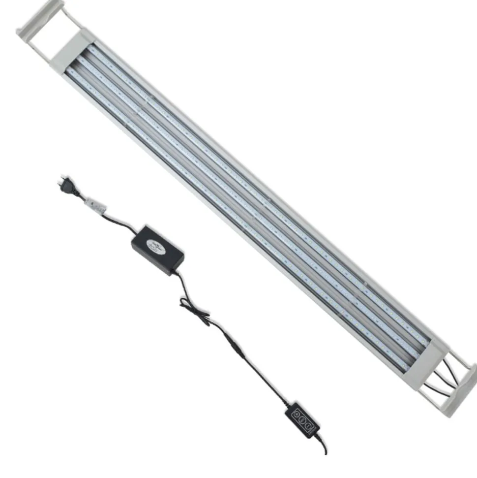 VIDAXL - Lampe à led pour aquarium 100-110 cm aluminium ip67