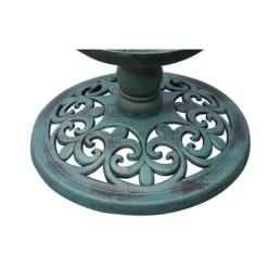 VIDAXL - Mangeoire à oiseaux avec lampe solaire