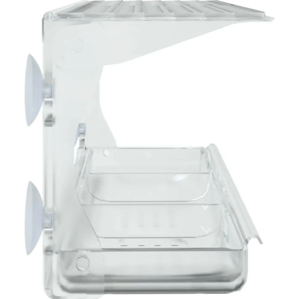 VIDAXL - Mangeoires à oiseaux de fenêtre 2 pcs acrylique 30x12x15 cm