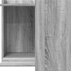 VIDAXL - Meuble de bac à litière pour chat sonoma gris bois d'ingénierie