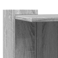 VIDAXL - Meuble de bac à litière pour chat sonoma gris bois d'ingénierie