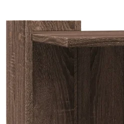 VIDAXL - Meuble de bac à litière pour chat chêne marron bois ingénierie