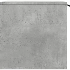 VIDAXL - Meuble de bac à litière pour chat gris béton bois d'ingénierie