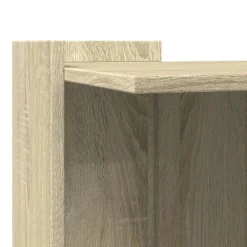 VIDAXL - Meuble de bac à litière pour chat chêne sonoma bois ingénierie