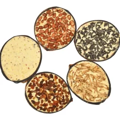 VIDAXL - Moitiés de noix de coco de nourriture d'oiseaux 10 pcs 290 g