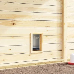 VIDAXL - Nichoir à poules1 compartiment avec pieds en acier galvanisé