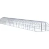 VIDAXL - Poulailler d extérieur 3x24x2 m acier galvanisé
