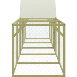 VIDAXL - Poulailler 500x100x150 cm bois de pin massif imprégné