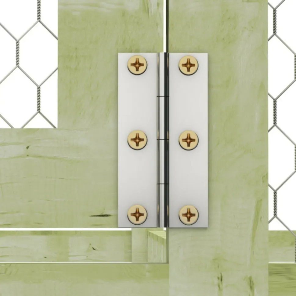 VIDAXL - Poulailler 1,5x9x1,5 m pinède imprégnée