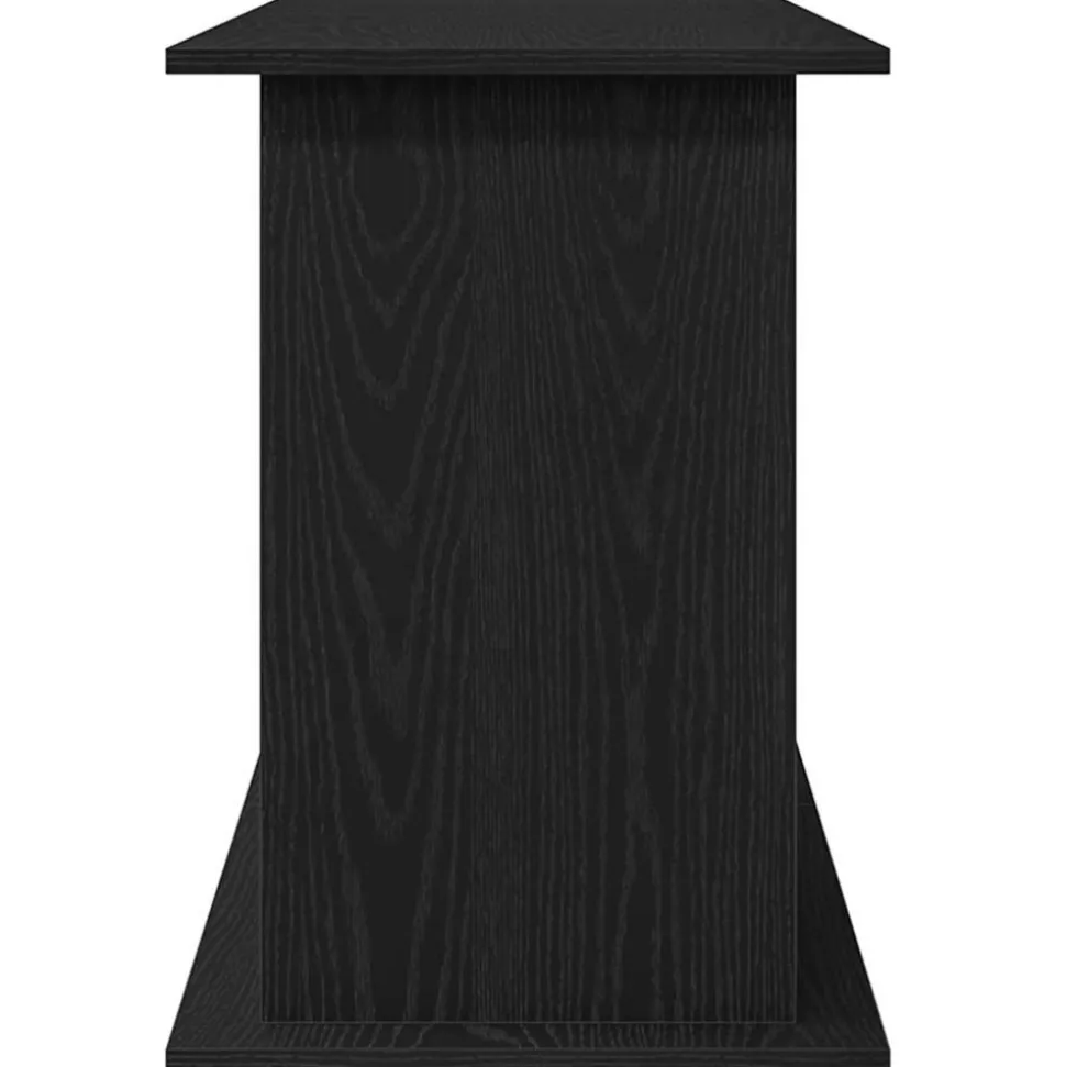 VIDAXL - Support d'aquarium chêne noir 121x41x58 cm bois d'ingénierie